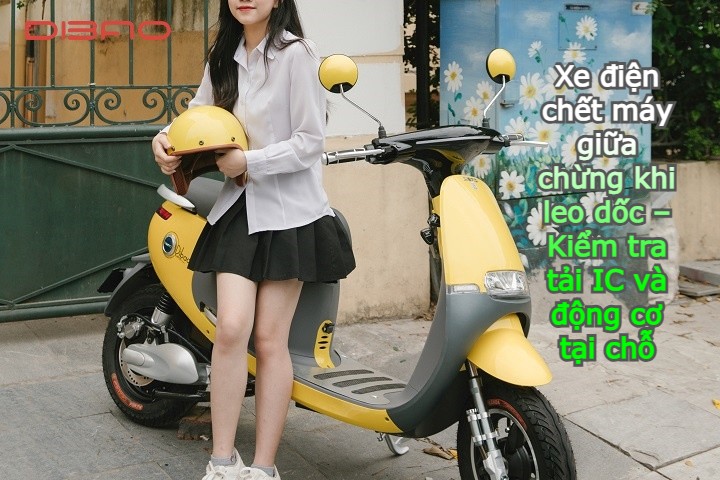Xe điện chết máy giữa chừng khi leo dốc – Kiểm tra tải IC và động cơ tại chỗ