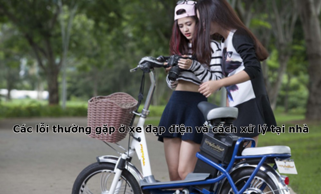 Các lỗi thường gặp ở xe đạp điện và cách xử lý tại nhà