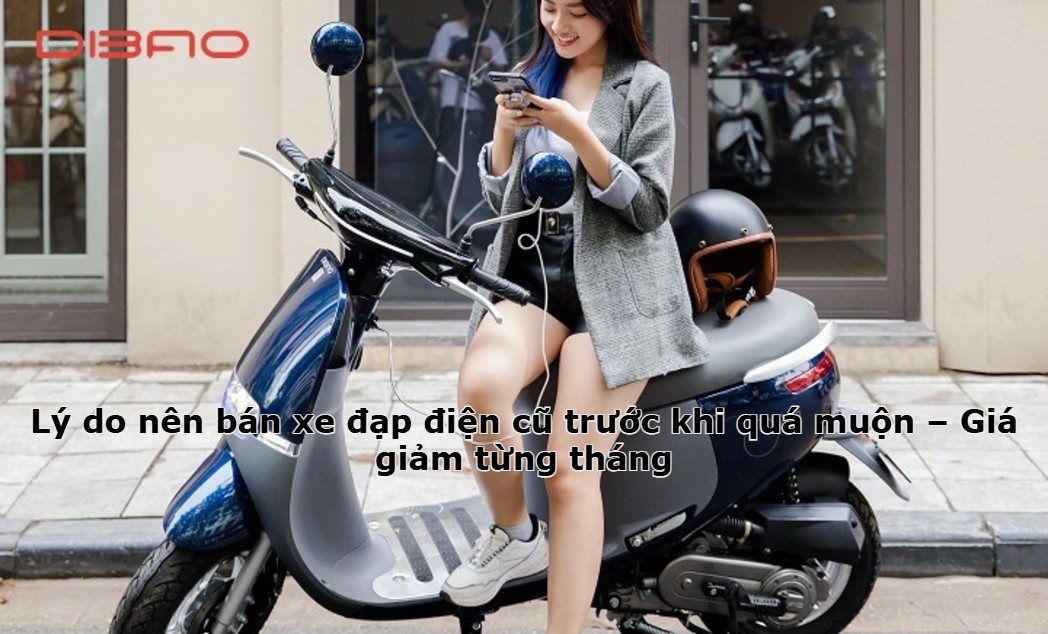Lý do nên bán xe đạp điện cũ trước khi quá muộn – Giá giảm từng tháng