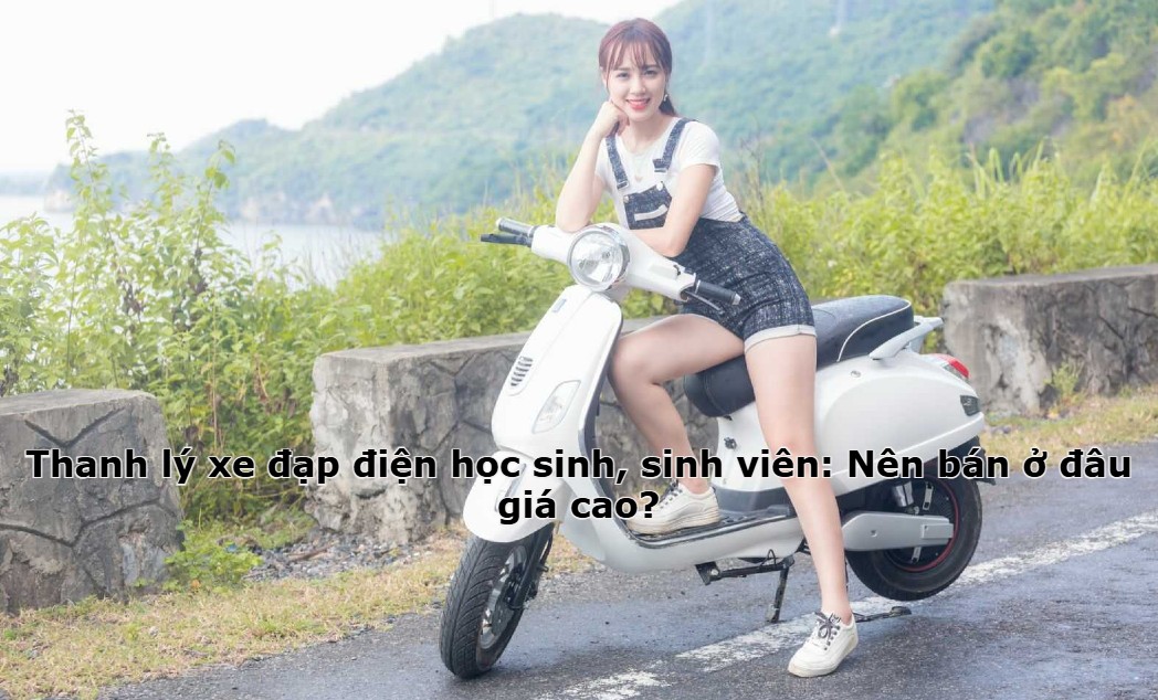 Thanh lý xe đạp điện học sinh, sinh viên: Nên bán ở đâu giá cao?