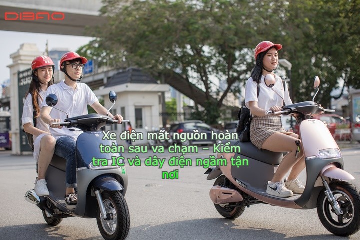 Xe điện mất nguồn hoàn toàn sau va chạm – Kiểm tra IC và dây điện ngầm tận nơi