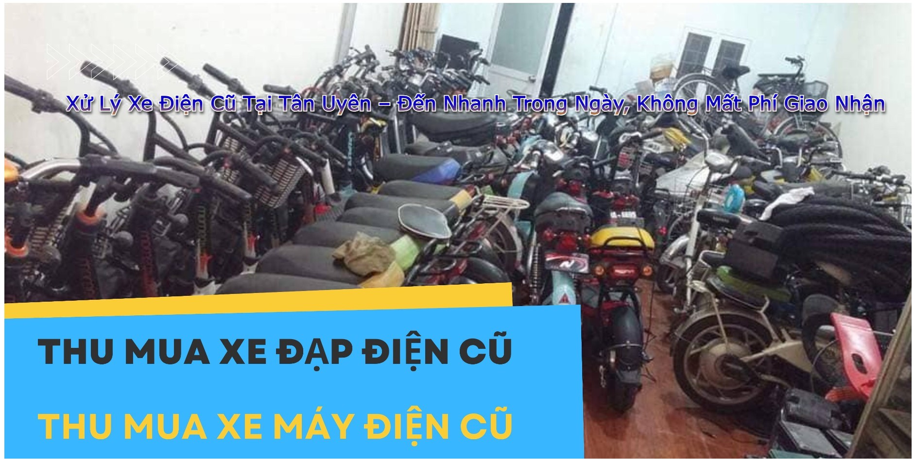Xử Lý Xe Điện Cũ Tại Tân Uyên – Đến Nhanh Trong Ngày, Không Mất Phí Giao Nhận